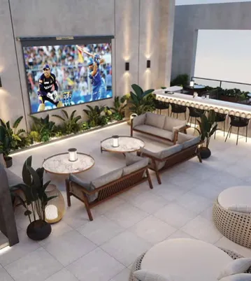 1, 2 & 3 BHK sea view homes in Versova